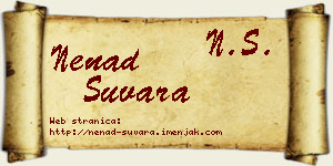 Nenad Suvara vizit kartica